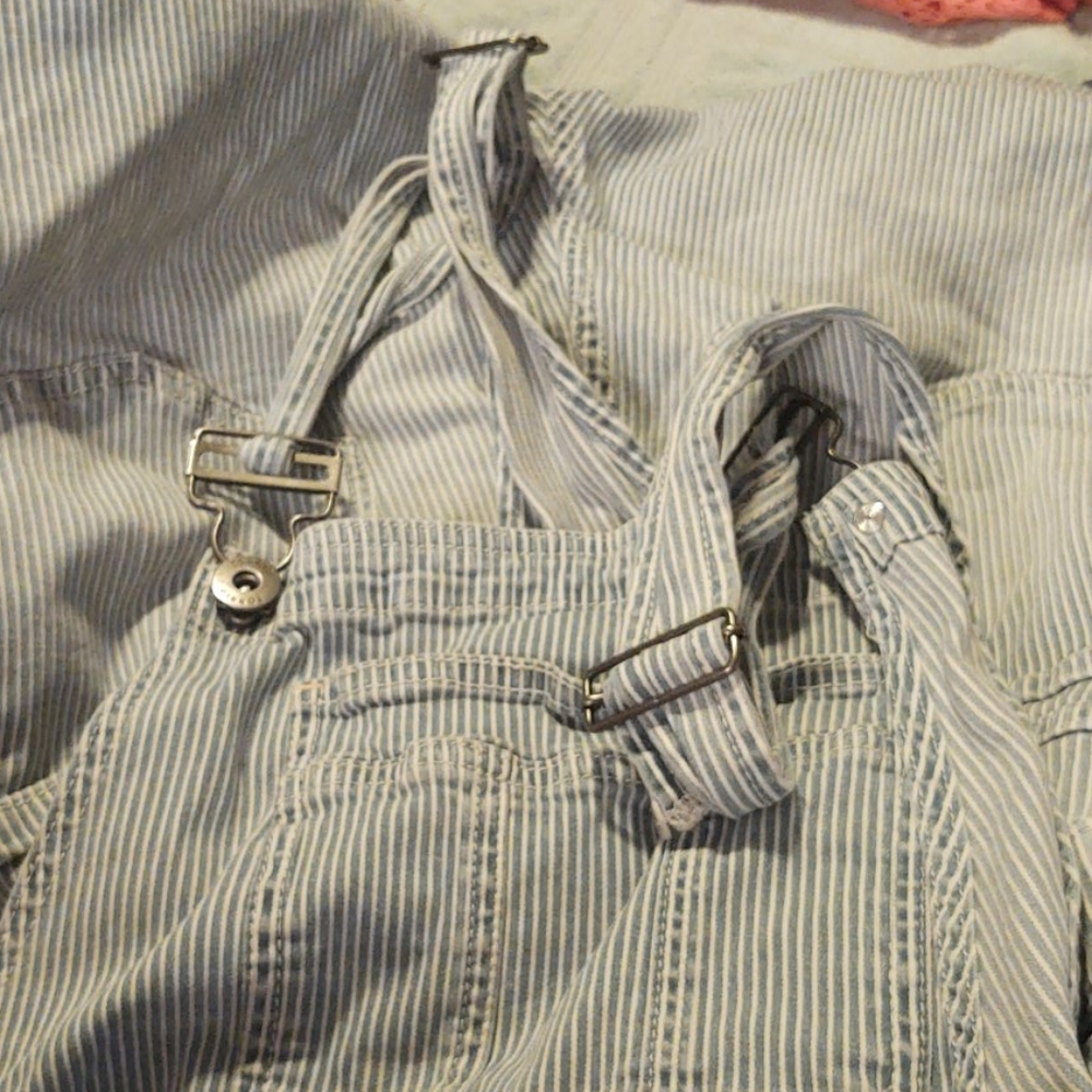 Overall shorts